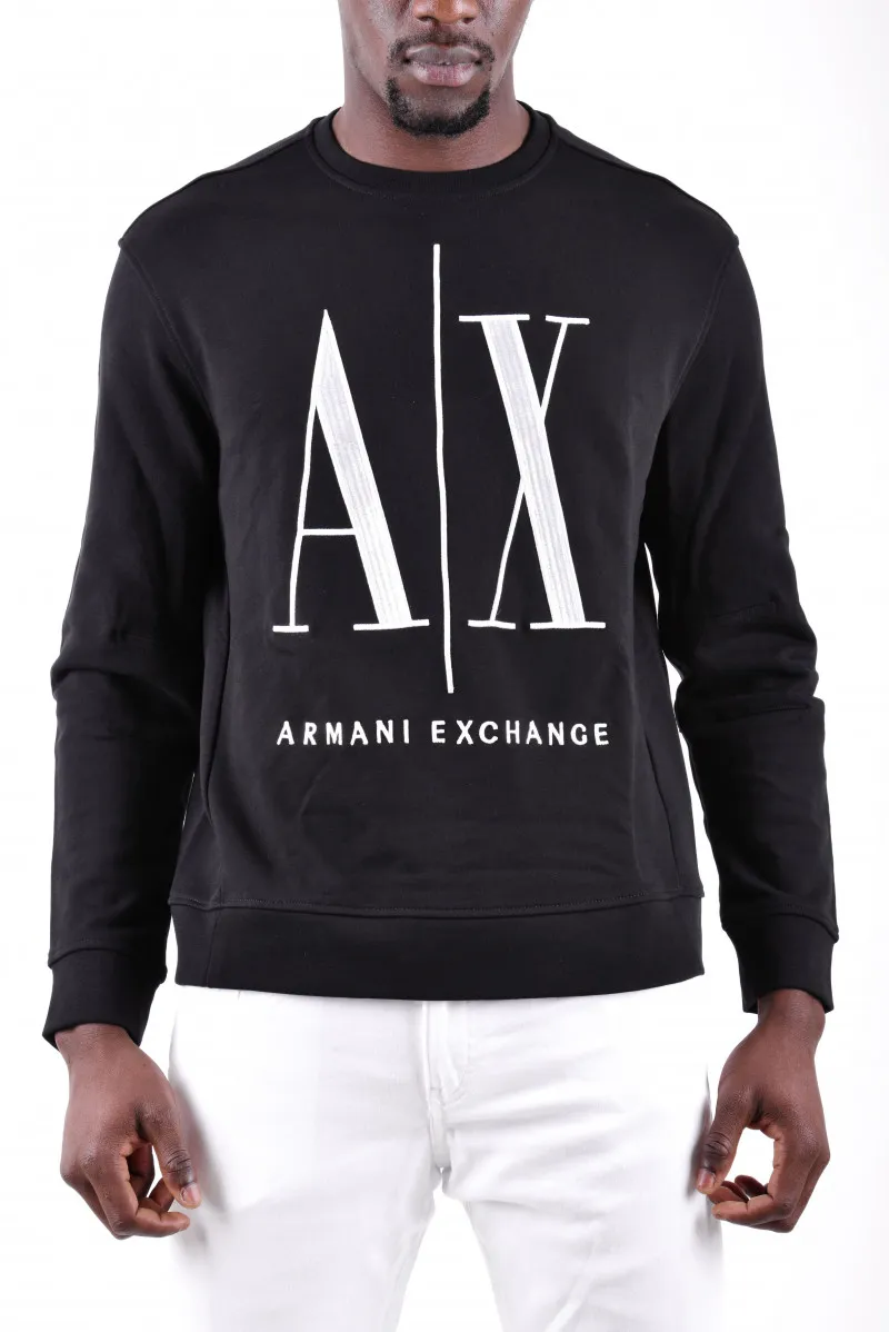 ARMANI EXCHANGE FELPA GIROCOLLO CASUAL