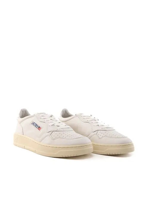 AUTRY     Sneakers Autry Medalist Low in pelle di capra bianco