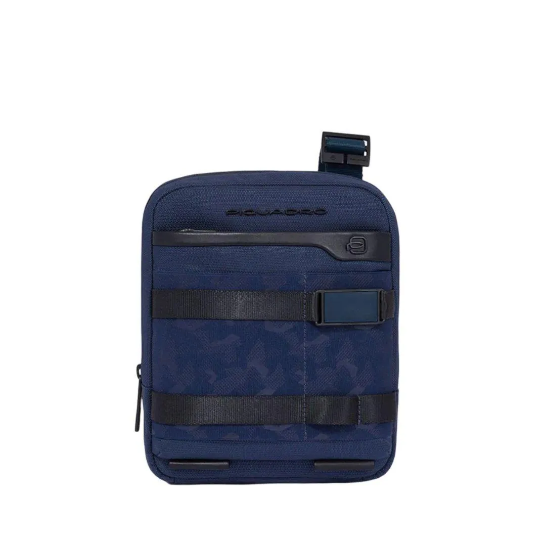 Borsello in Pelle e Tessuto per Ipad Mini
