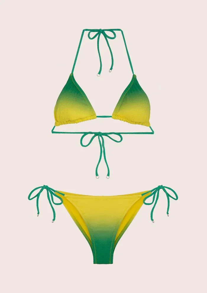 EFFEK BIKINI TRIANGOLO E SLIP BRASILIANO VISIONARY