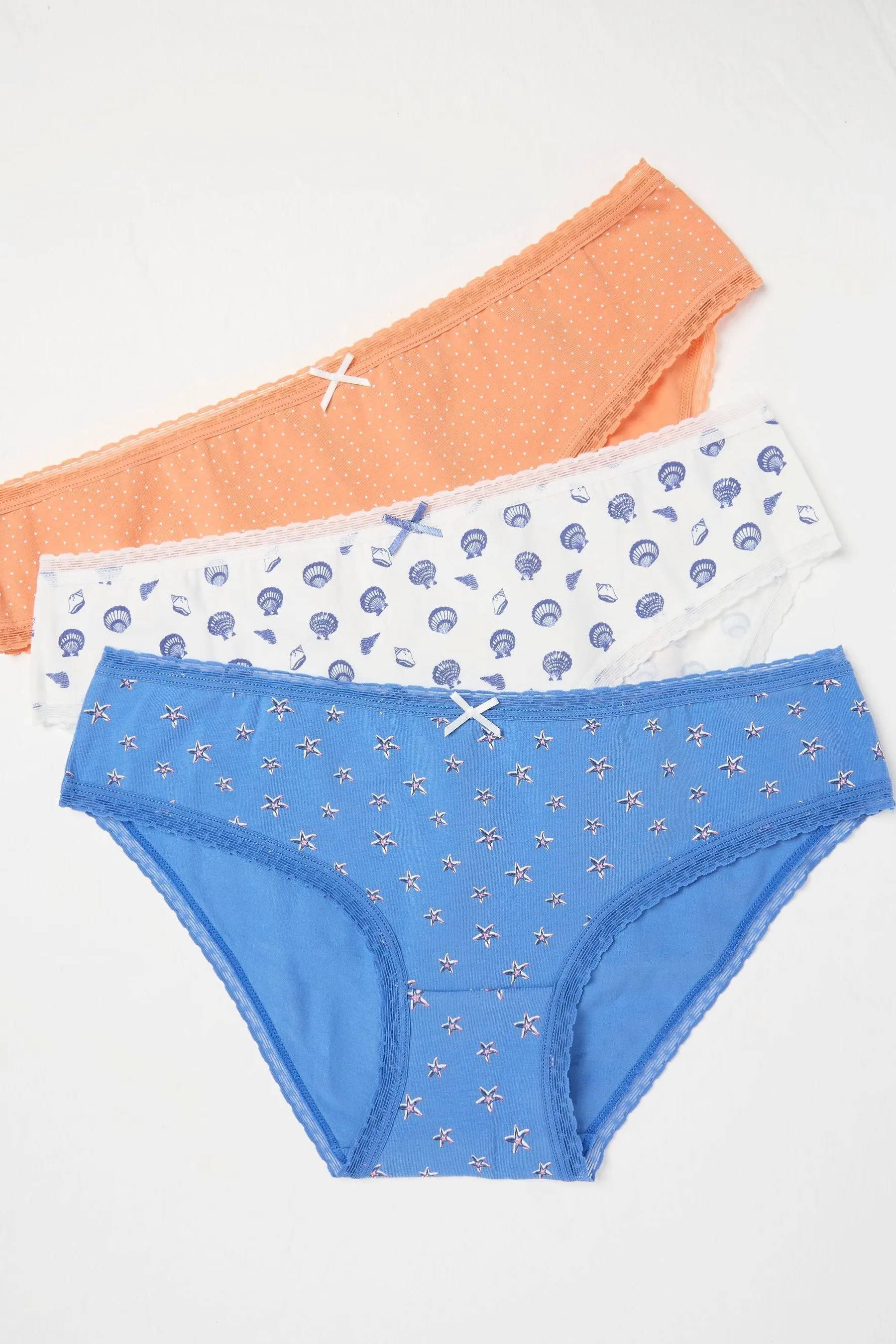 FatFace - Sealife - mini Confezione 3 Slip