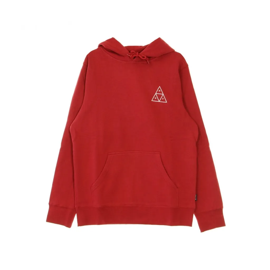 FELPA CAPPUCCIO ESSENTIALS TT PO HOODIE RIO RED