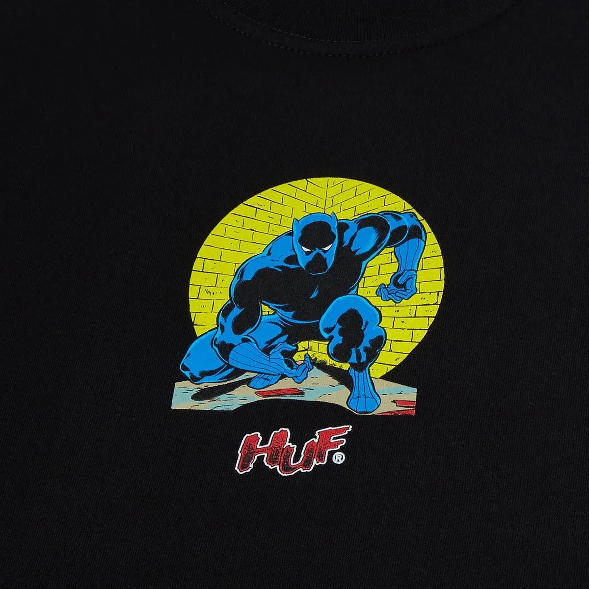      HUF T-SHIRT NIGHT PROWLING  