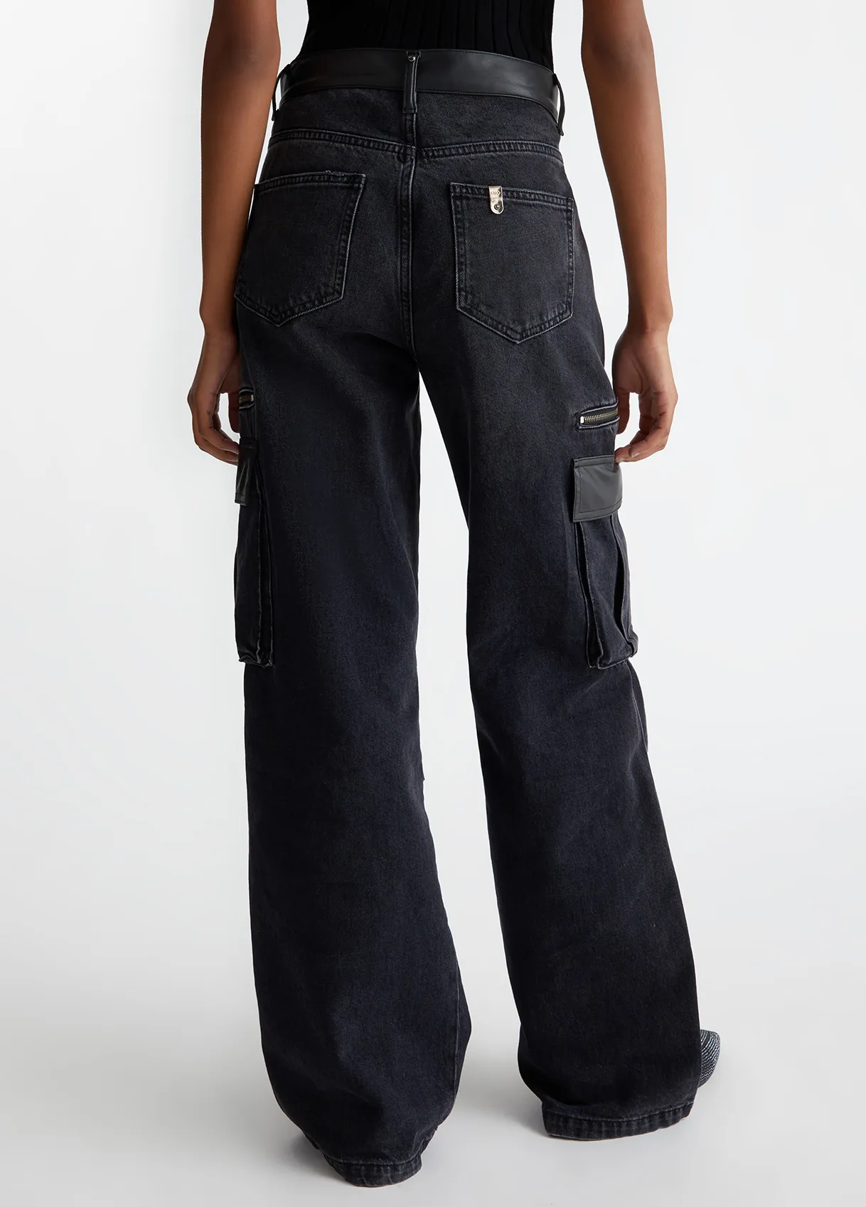 JEANS CARGO FLARE LIU-JO