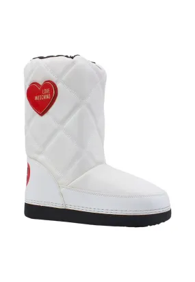 LOVE MOSCHINO Stivaletto Da Neve Donna Bianco JA24172G0HIT710A