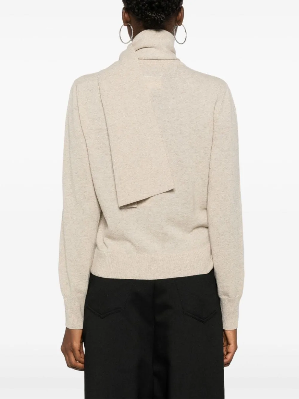   Mm6 Maison Margiela  Maglia con drappeggio  