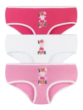 Peppa Pig Slip fille Tris avec imprimé