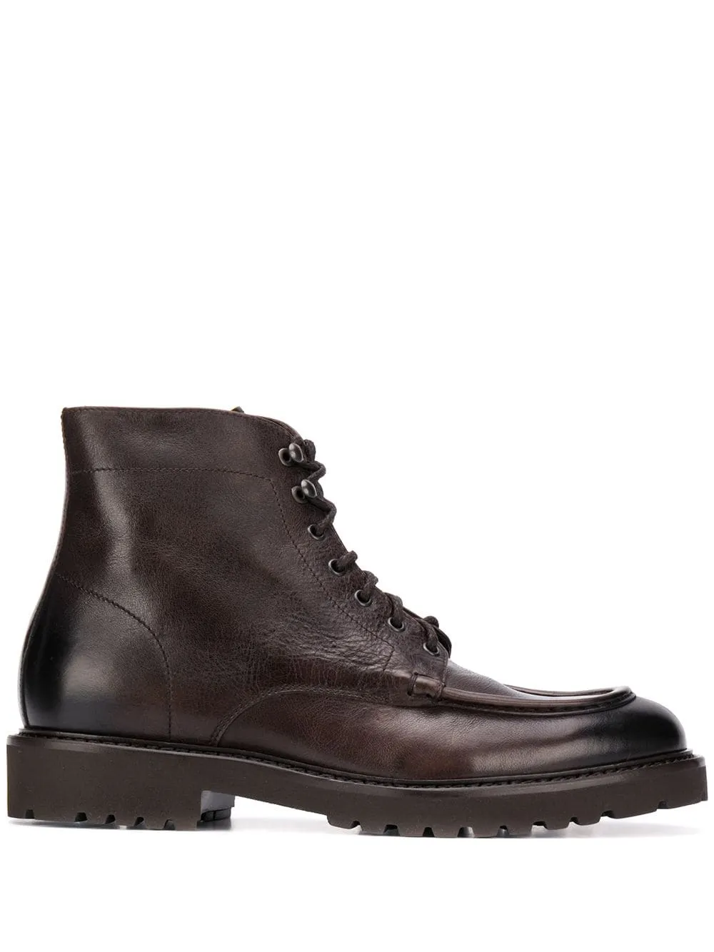 stivaletto derby testa di moro