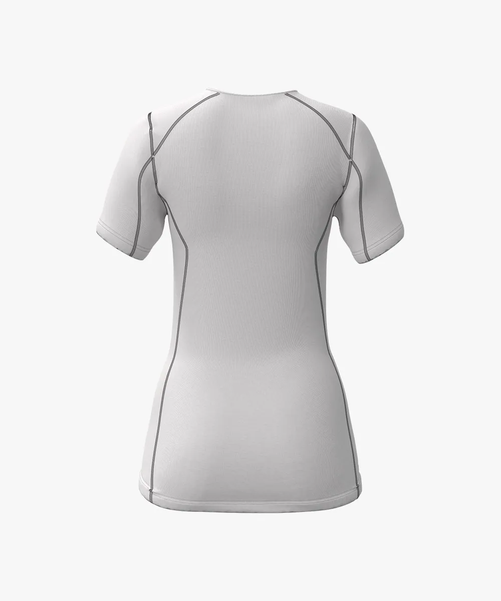T-SHIRT GIRO FLASBY LADY BIANCO