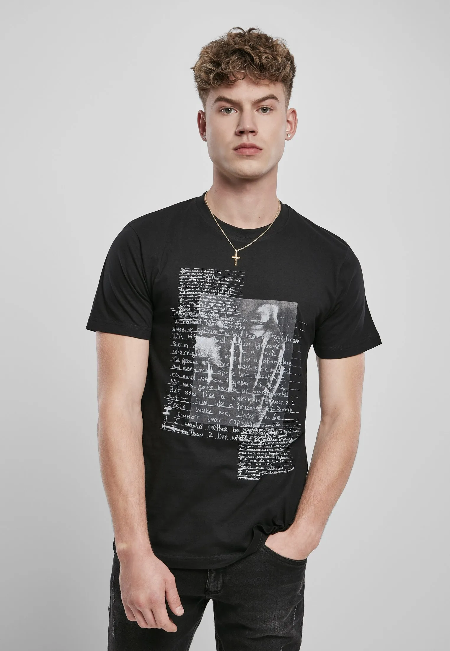 TUPAC LYRICS - T-shirt con stampa