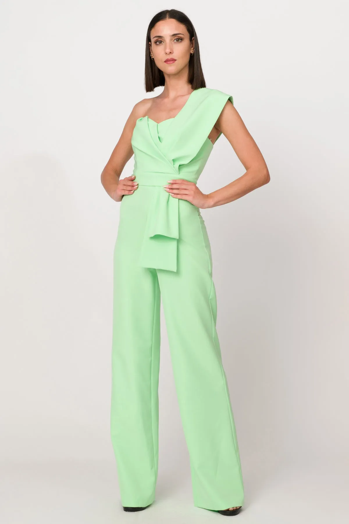 Tuta Bretella Menta-